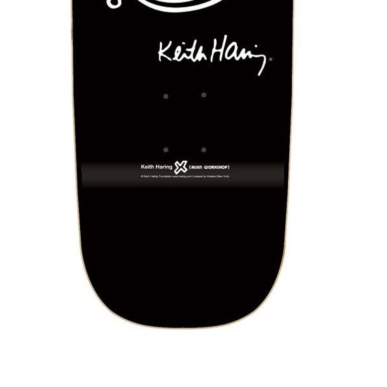 Keith Haring Skateboard Deck (Schwarz) 1