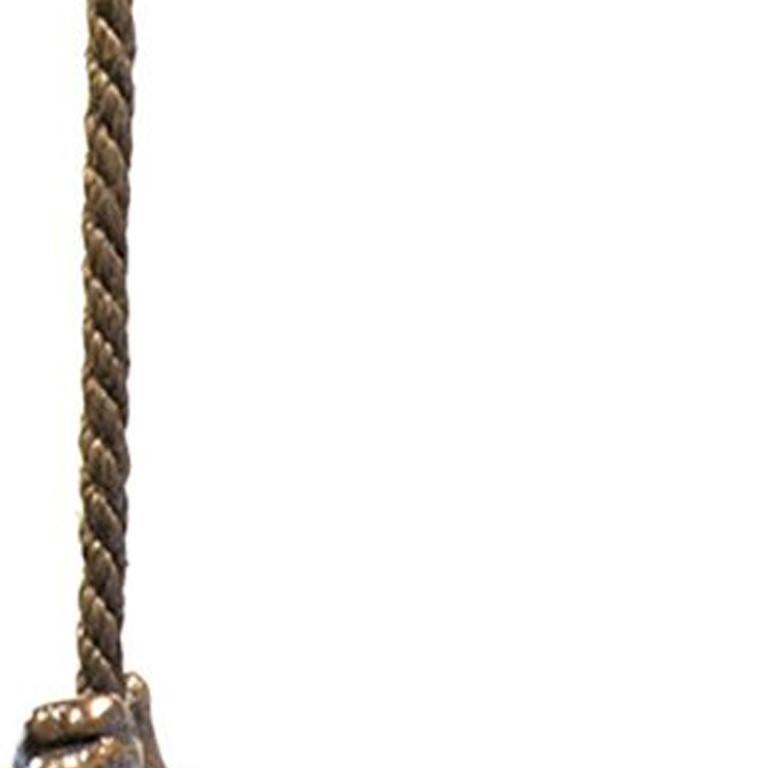 Limitierte Auflage einer Bronzeskulptur von Rose-Aimée Bélanger  LIEBENDE AUF EINER SCHAUKEL 23/24 im Angebot 2