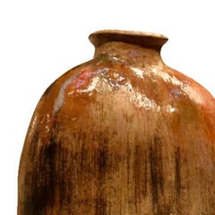 Abstract Sculpture Art  - Large Primitive Ceramic Pot - 140 lbs. Red Clay