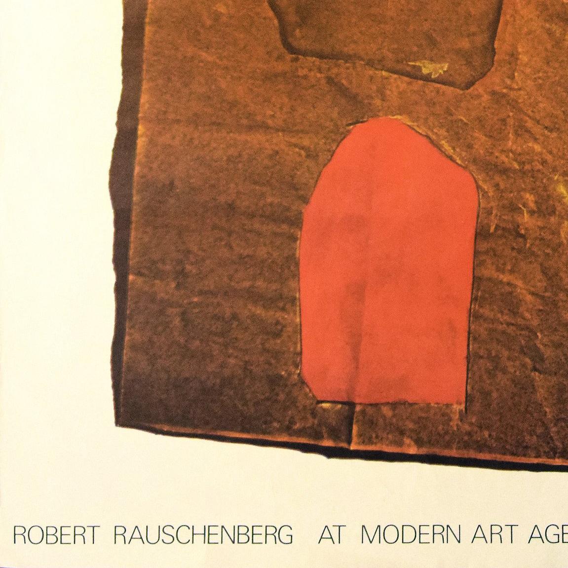 Rauschenberg's Poster - Vintage Poster 1974 2