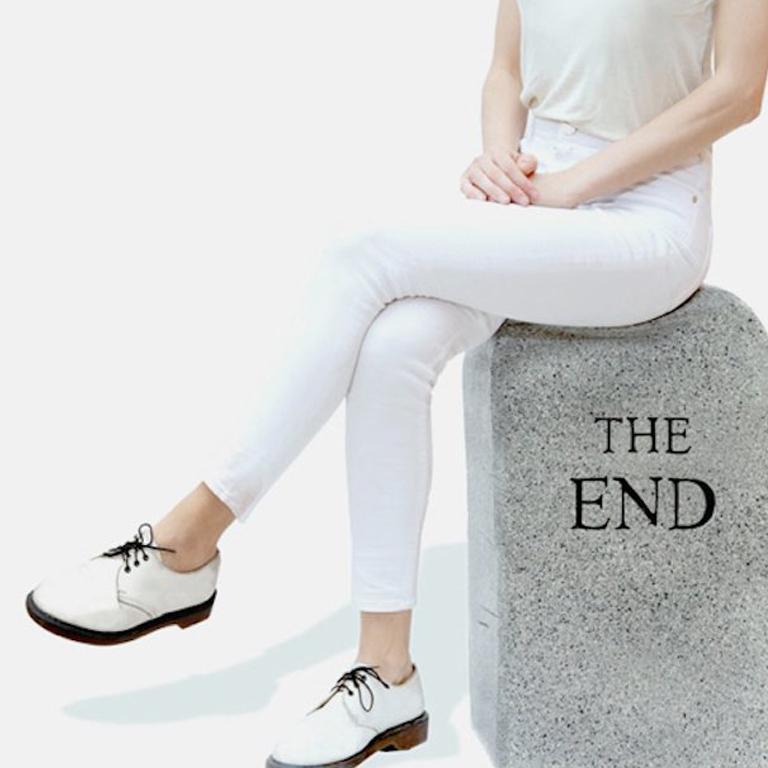 The End (granite) - Contemporary Art by Maurizio Cattelan