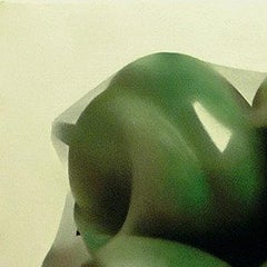 Shrink-Wrapped Green Peppers