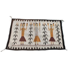 Antique Yea Navajo  Indian Weaving