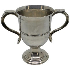 Antique Early 19th Century English Sterling Silver Drinking Cup