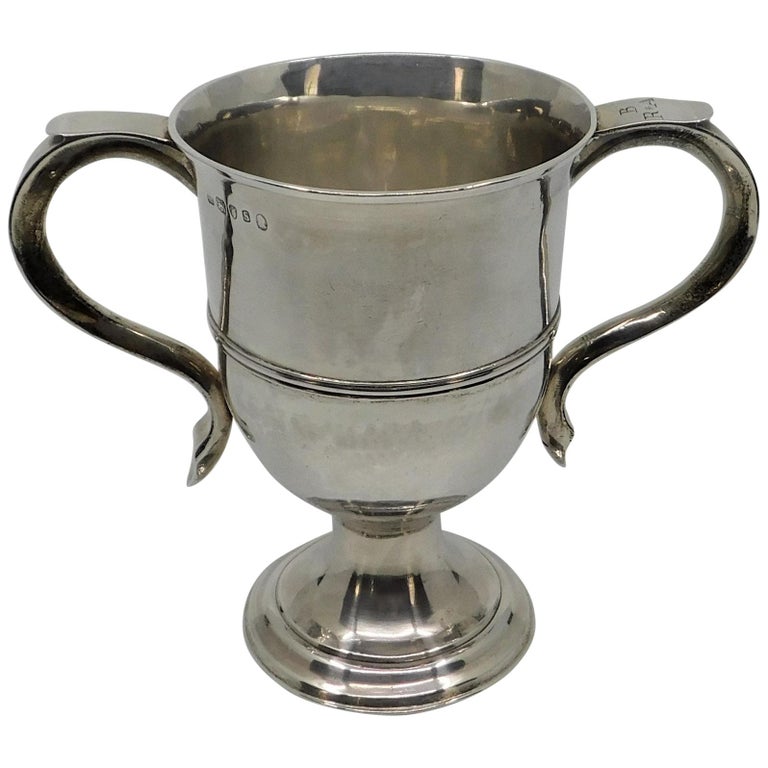 Early 19th Century English Sterling Silver Drinking Cup For Sale at 1stDibs