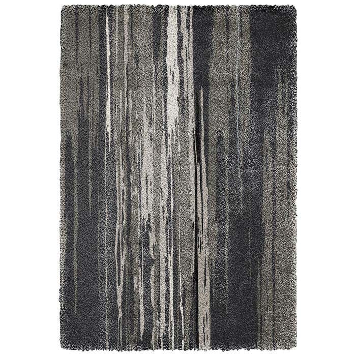 Inuk Hand-Tufted Tencel Rug in Brown and Black Gradient For Sale at 1stDibs