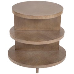 Contemporary Oval Tiered Table by Thomasville Collections