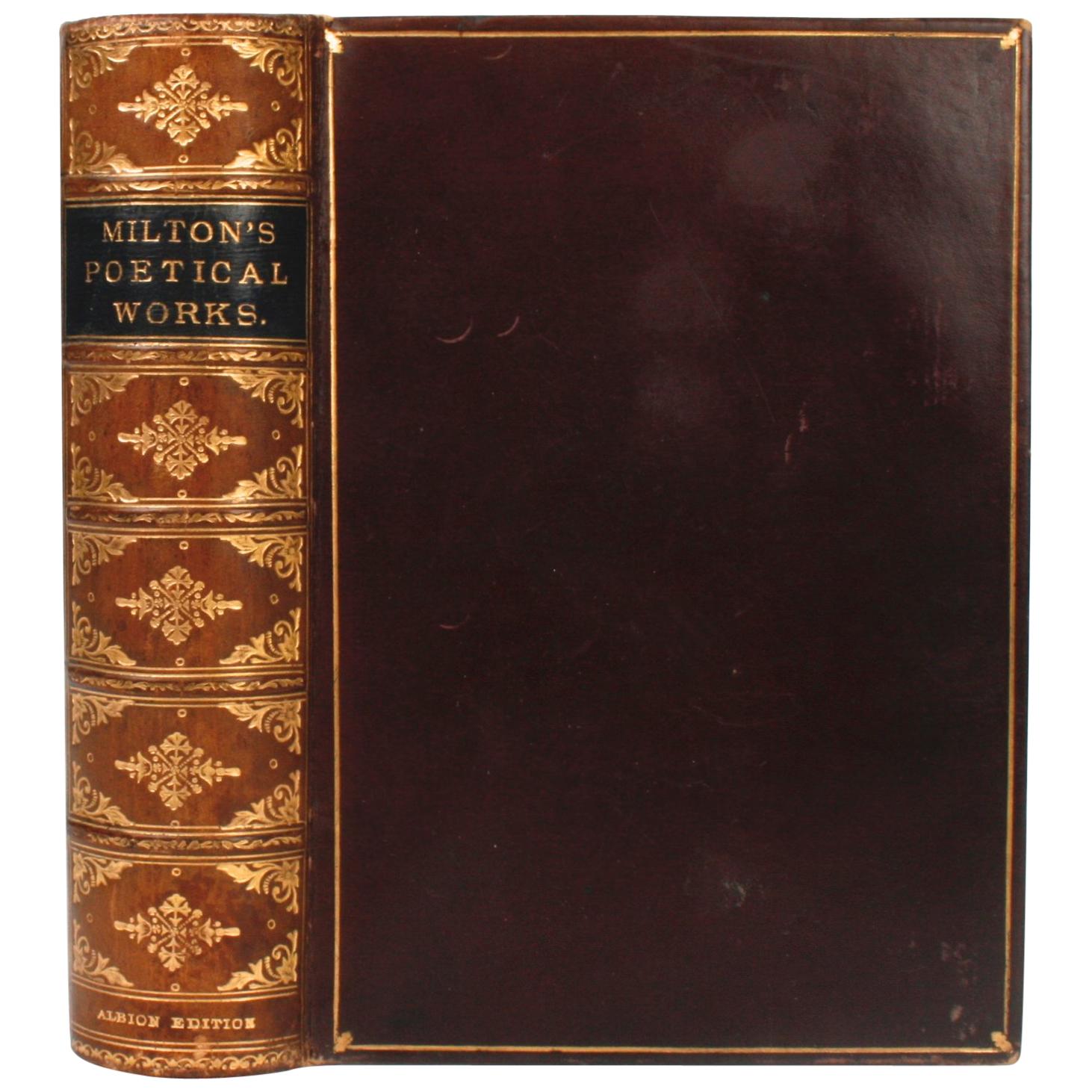 Poetical Works of John Milton, circa 1888