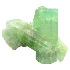 Poudrier de tourmaline verte de Kunar, Afghanistan, 11,22 grammes 