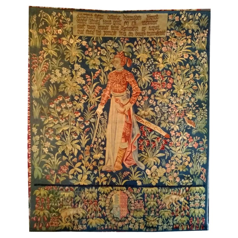 1125, 19th Century Aubusson Tapestry 'Joan of Arc' For Sale at 1stDibs
