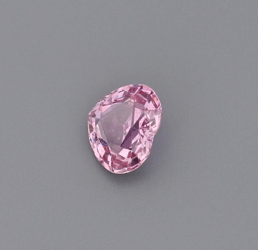 Certified 1.12ct Natural Vivid Pink Sapphire Unheated Gemstone Ring Gemstone In New Condition For Sale In Makola, LK