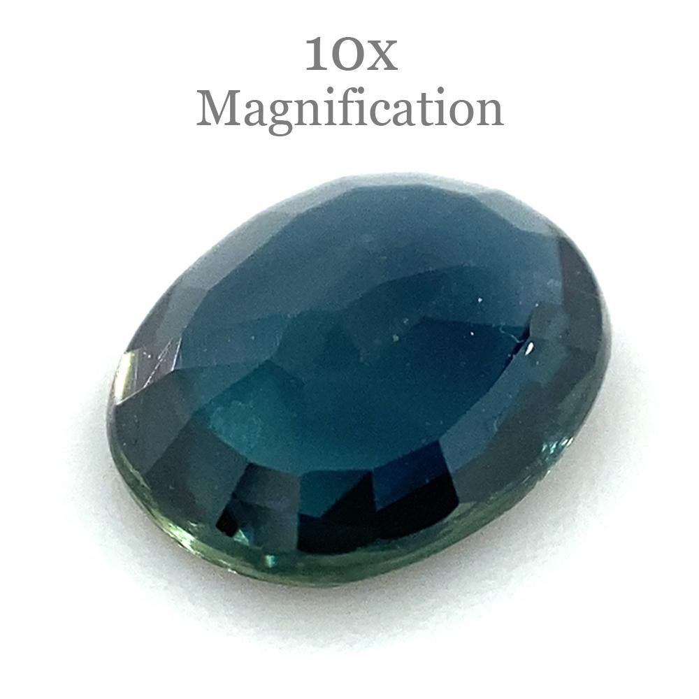 1.12ct Oval Blue Sapphire Unheated For Sale 6