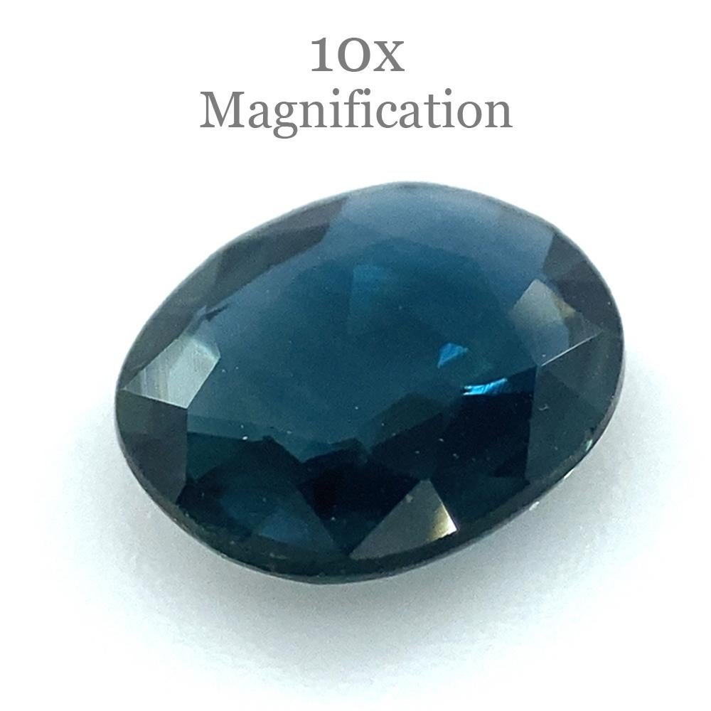 1.12ct Oval Blue Sapphire Unheated For Sale 1