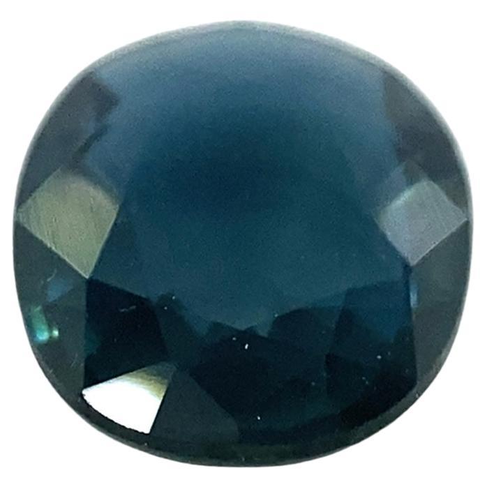 1.12ct Oval Blue Sapphire Unheated For Sale 7