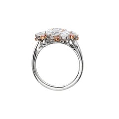 1.13 Carat Radiant Statement Fancy blue  A Crown Fancy Rarity  Diamond Ring