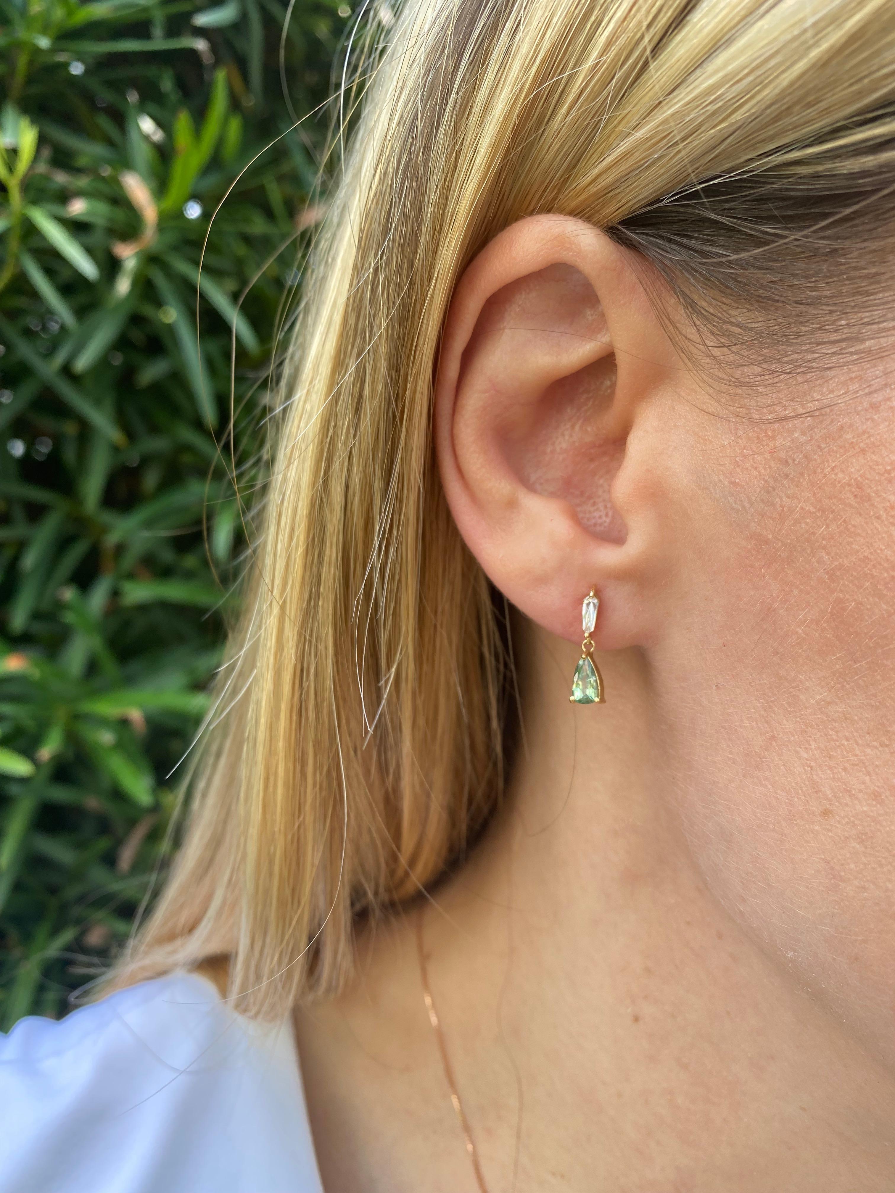 demantoid earrings