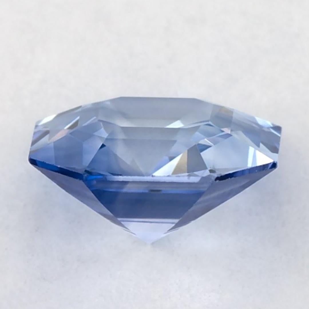 1.13 carati di zaffiro blu ottagonale sfuso In condizioni Nuovo in vendita a Fort Lee, NJ