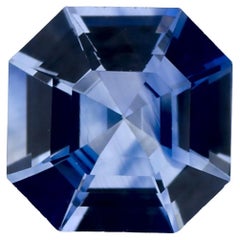 1.13 carati di zaffiro blu ottagonale sfuso