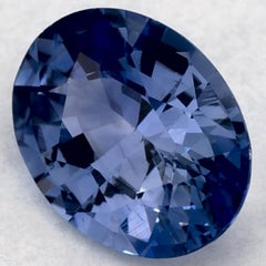 1.13 Ct Blue Sapphire Oval Loose Gemstone