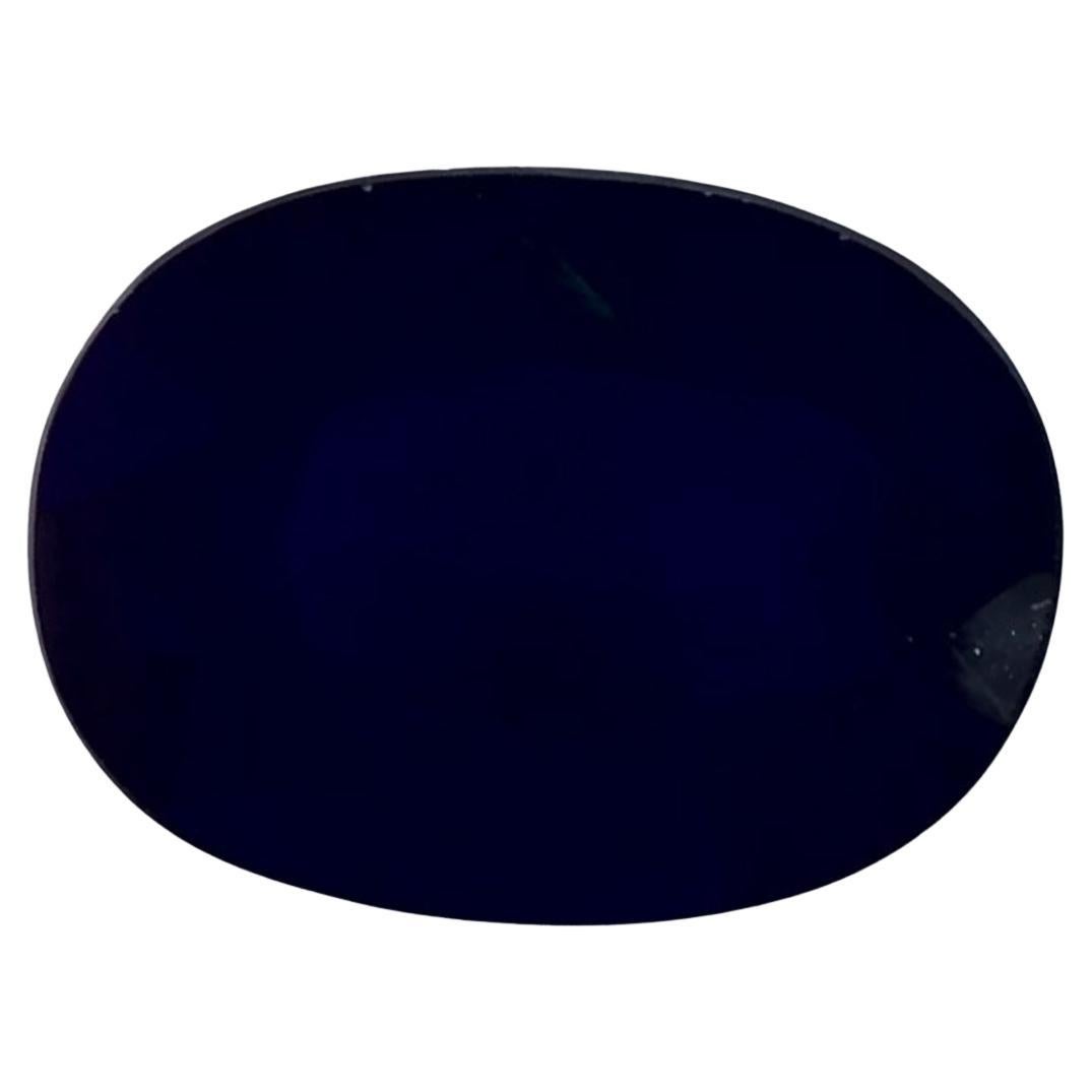 1.13 carati di zaffiro blu ovale sfuso