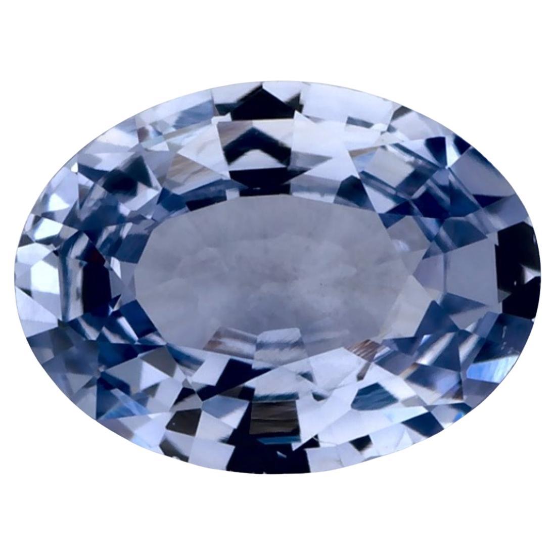 1.13 Ct Blue Sapphire Oval Loose Gemstone