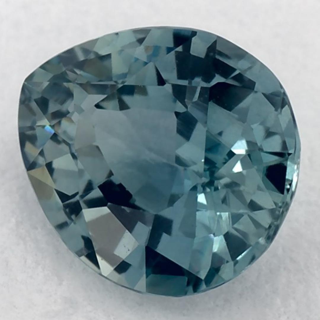 1.13 Ct Blue Sapphire Pear Loose Gemstone (Tropfenschliff) im Angebot