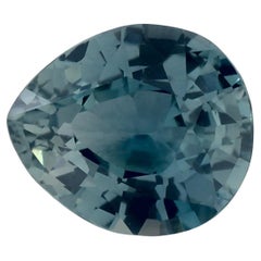 1.13 Ct Blue Sapphire Pear Loose Gemstone