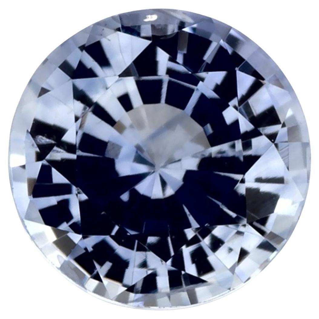 1.13 Ct Blue Sapphire Round Loose Gemstone