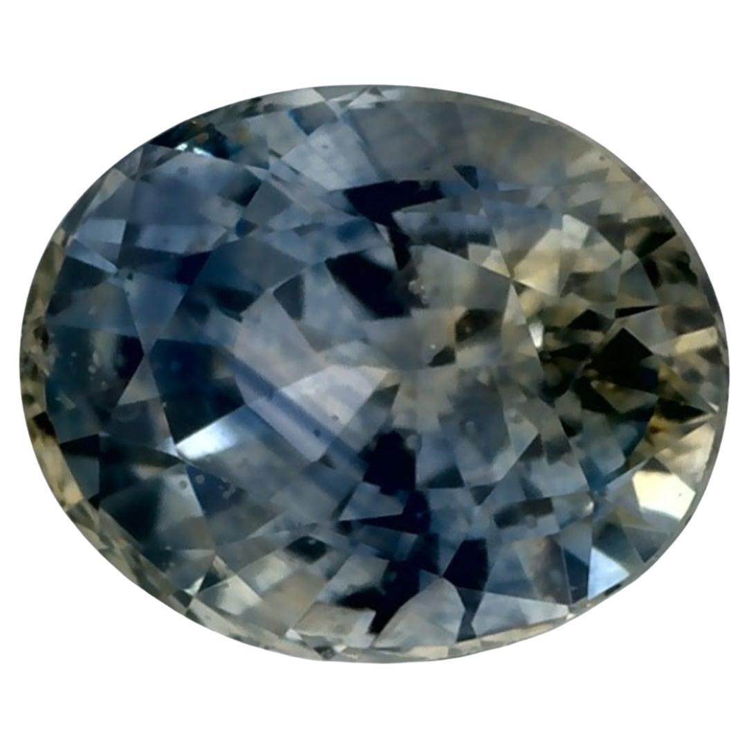 1.13 Ct Green Sapphire Oval Loose Gemstone