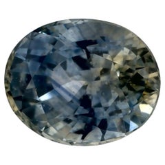 1.13 Ct Green Sapphire Oval Loose Gemstone