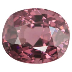 1.13 Carat Natural Purple Spinel Loose Gemstone, Customisable Ring