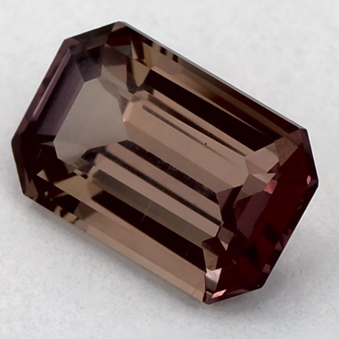 Taille octogone 1.13 Ct Pink Sapphire Octagon Loose Gemstone (pierre précieuse en vrac) en vente