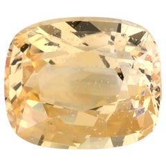 1.13 Ct Yellow Sapphire Cushion Loose Gemstone
