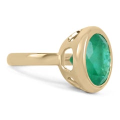 11.33 Carat Emerald Diamond Ring 18K White Gold