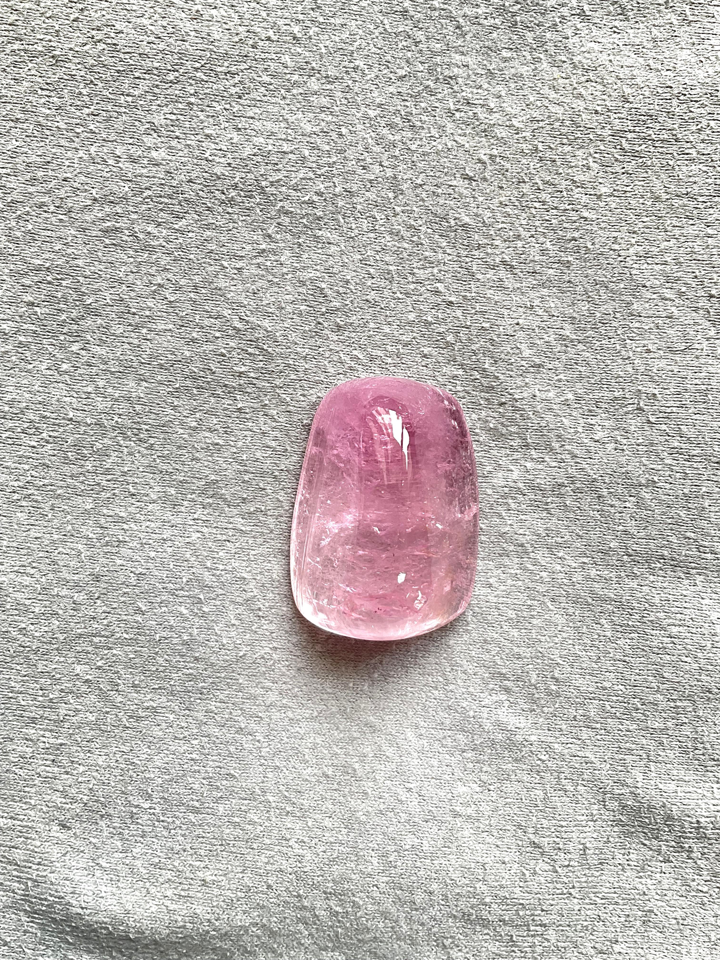 113.35 Carat Burmese Tourmaline Tumbled Plain for Fine Jewelry Natural Gem In New Condition For Sale In Jaipur, RJ