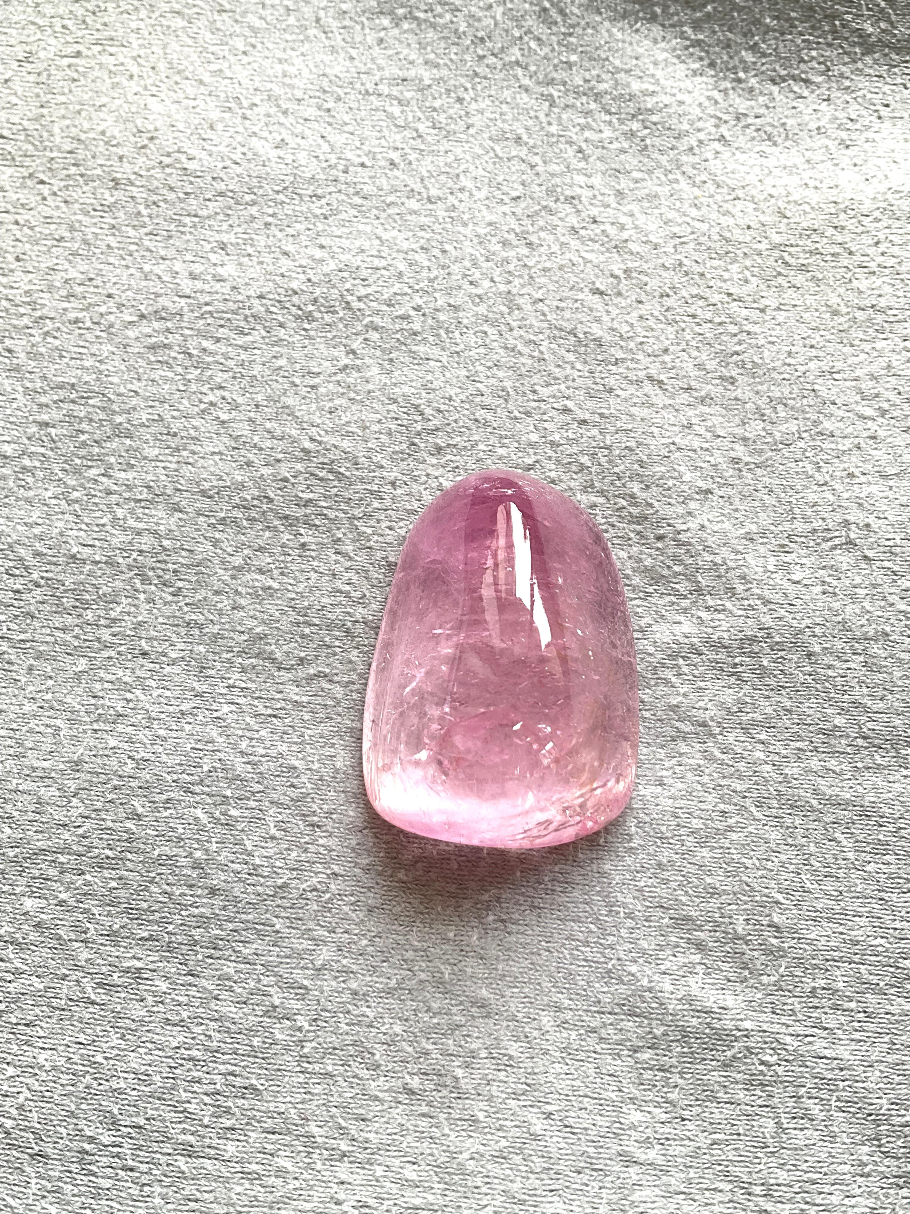 Women's or Men's 113.35 Carat Burmese Tourmaline Tumbled Plain for Fine Jewelry Natural Gem For Sale