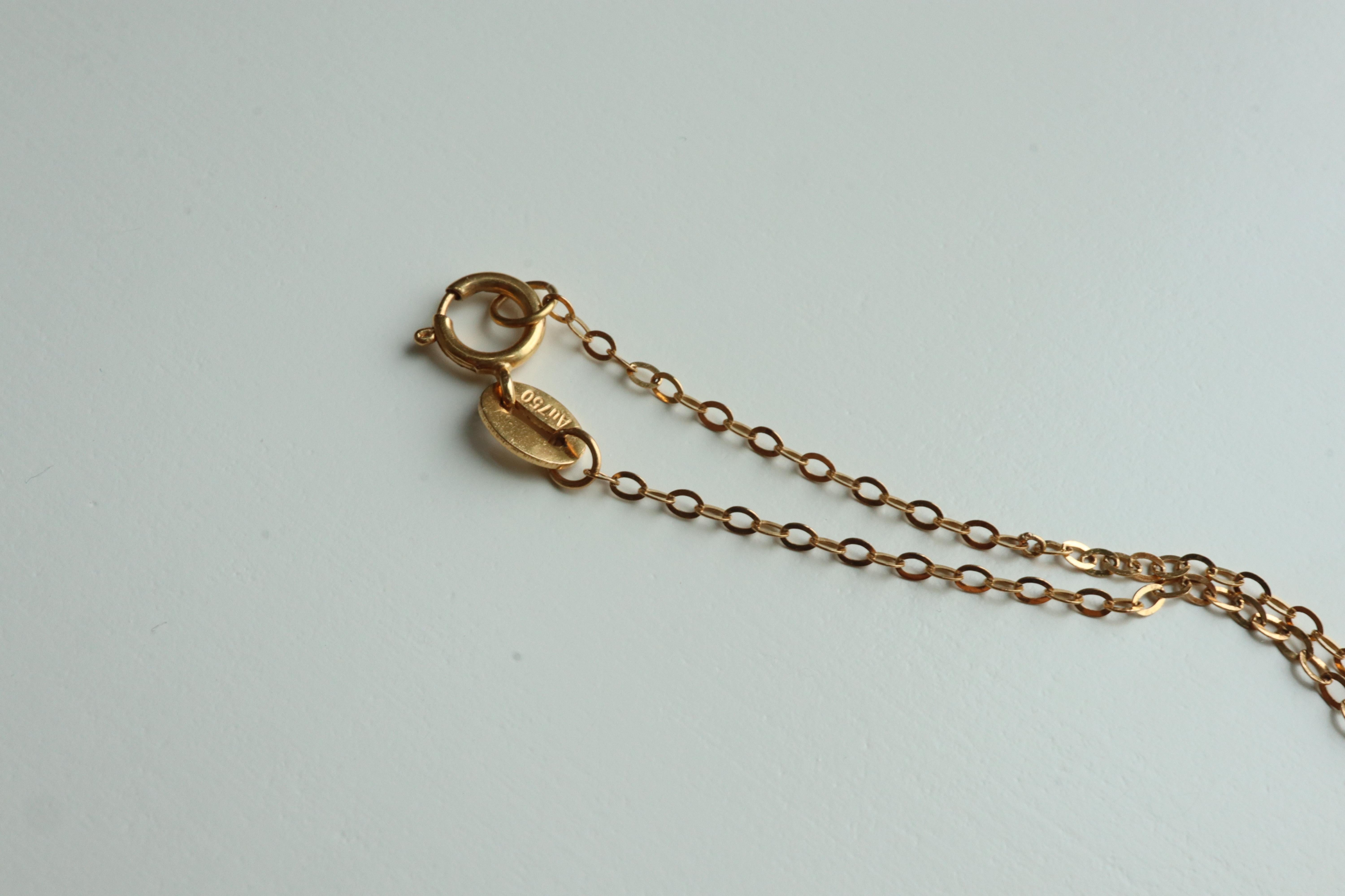 Collier de perles des mers du Sud de 11,33 mm en or massif 18K en vente 3
