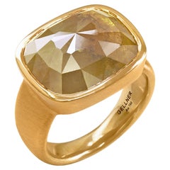 Anello unico in oro rosa con diamanti taglio Fancy da 11,35 carati, Gellner 2024