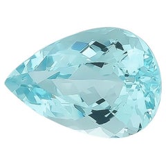 Gemstone Natural Aquamarine 11.35 carats light blue color