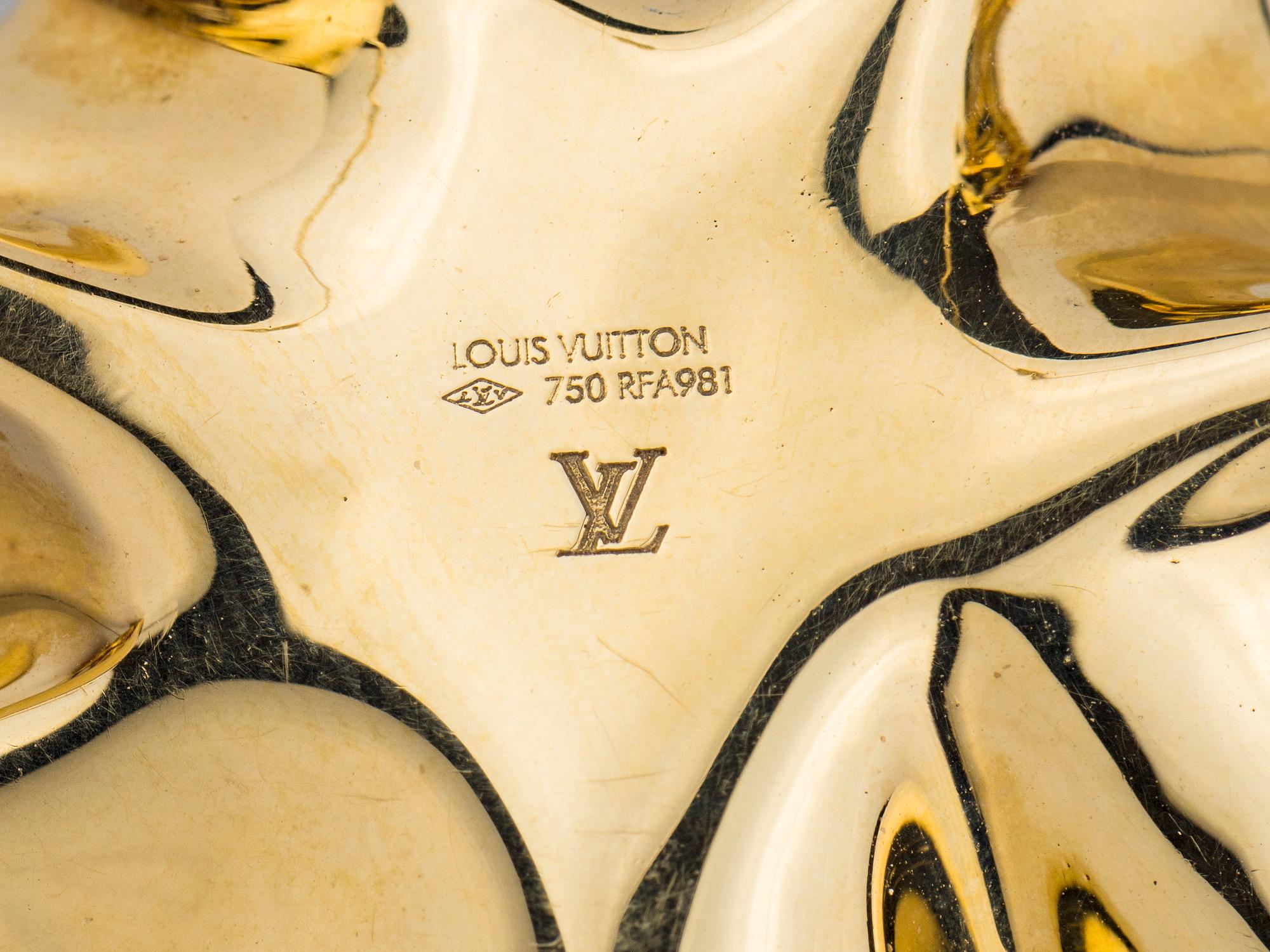 Collier rose Louis Vuitton 1136A Excellent état - En vente à San Antonio, TX