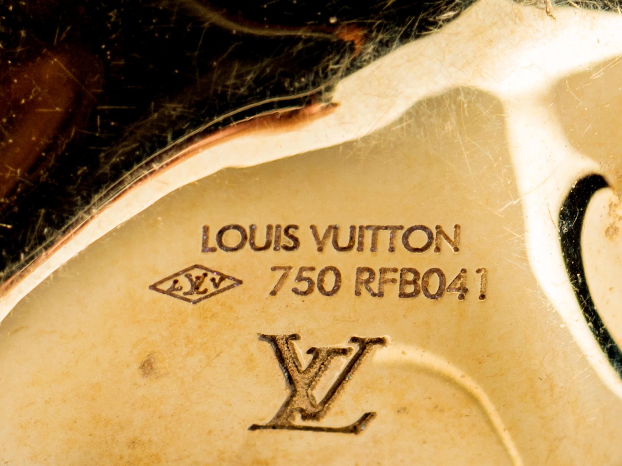 Collier rose Louis Vuitton 1136A Unisexe en vente