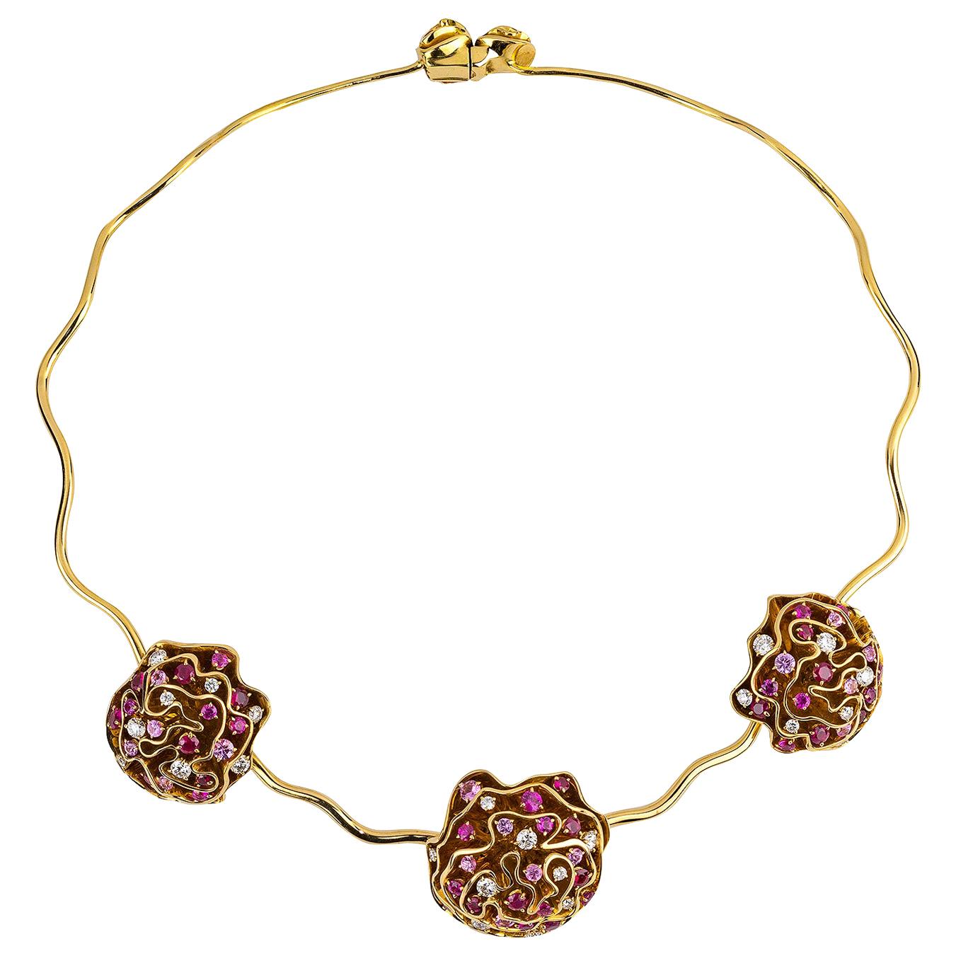 Collier rose Louis Vuitton 1136A en vente