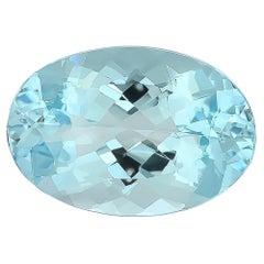  Gemstone Natural Aquamarine 11.37 carats light blue color