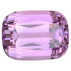 113.75 Carat Natural Loose Pink Afghan Kunzite Stone Cushion Cut For Jewelry
