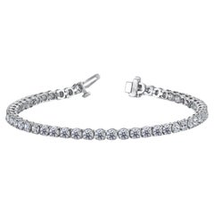 11.38ct Tennis Bracelet GH/VS 14K White Gold