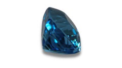 11.39 Carats London Blue Topaz Natural Loose Cushion Cut