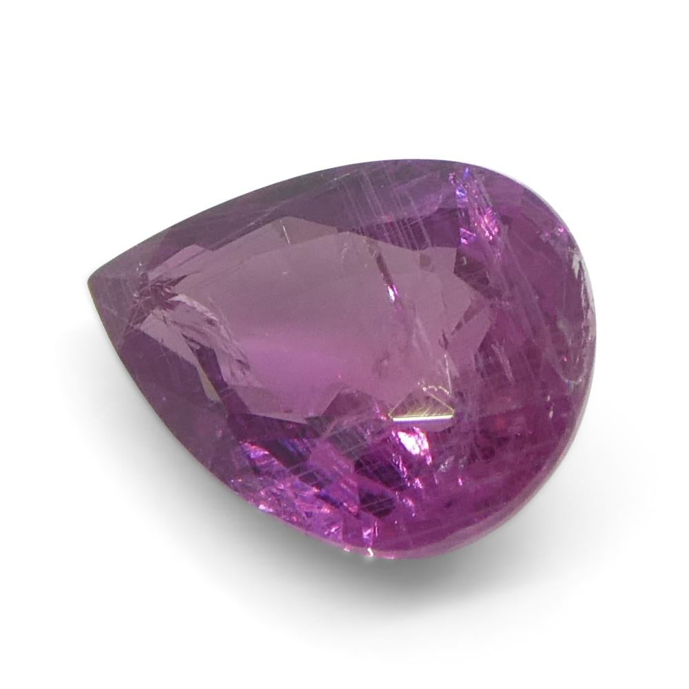 1,13ct Zaffiro rosa perlato della Tanzania non riscaldato in vendita 2