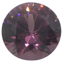 1,13 ct Espinela rosa redonda de Birmania sin calentar