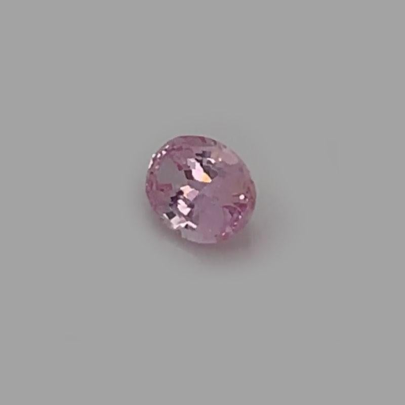 This Oval shape 1.14-carat Natural Unheated Pink sapphire GIA certified has been hand-selected by our experts for its top luster and unique color. 

We can custom make for this rare gem any Ring/ Pendant/ Necklace that you like in any metal within