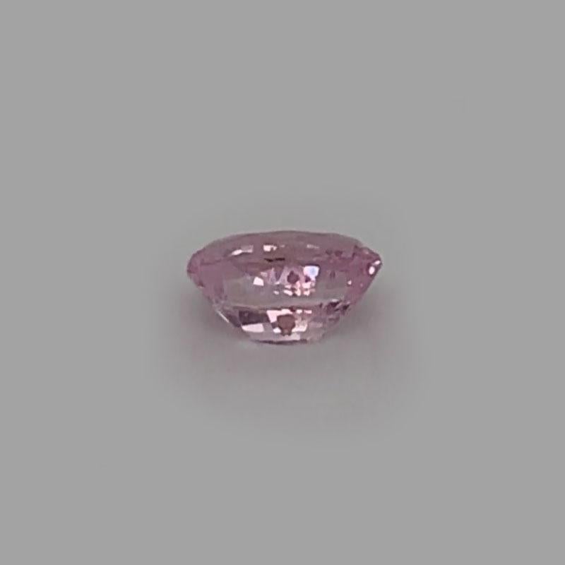 Saphir rose de forme ovale de 1,14 carat, certifié GIA, non chauffé Neuf - En vente à San Francisco, CA